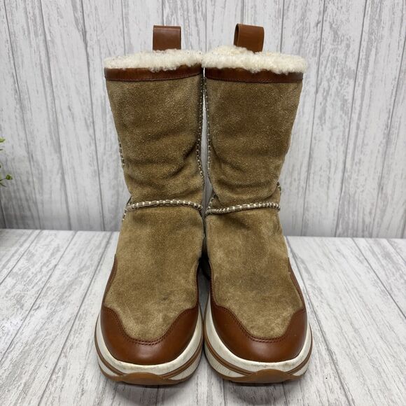 Womens Size 6 Tory Burch Gemini Link Platform Boots - Picture 2 of 7